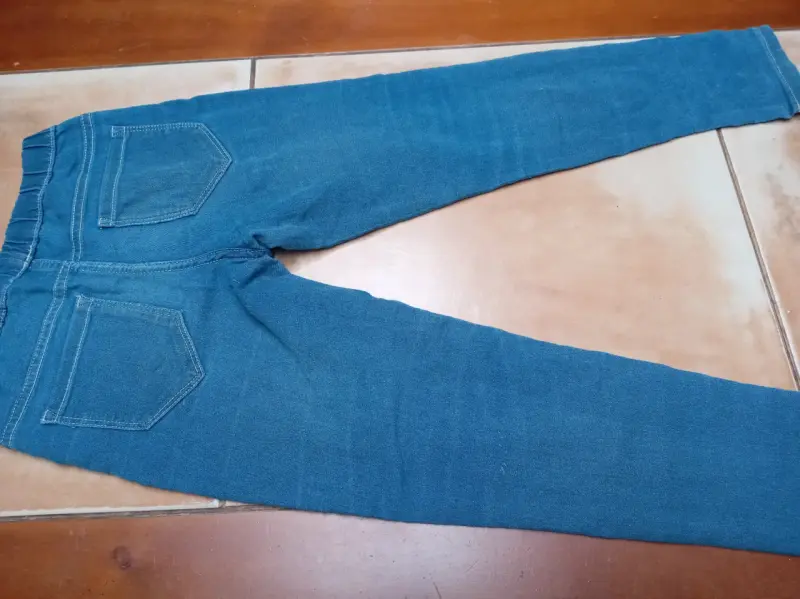 Pantalones jeans elásticos azules - 2