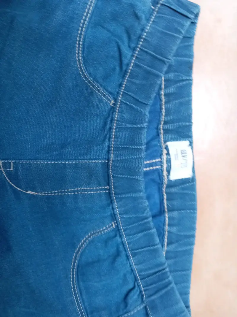 Pantalones jeans elásticos azules - 3