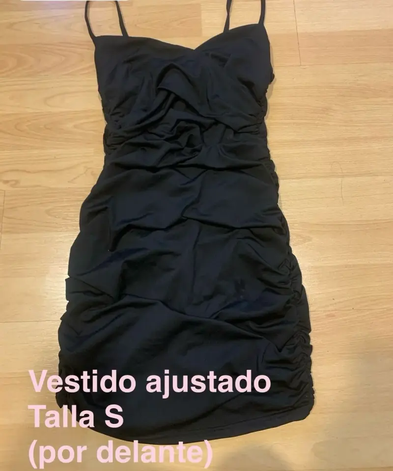 vestido ajustado elastico - 1