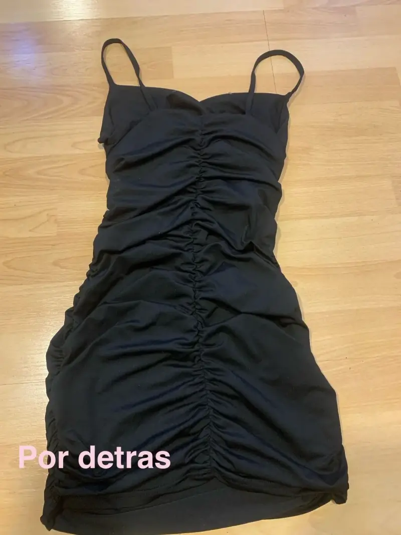 vestido ajustado elastico - 2