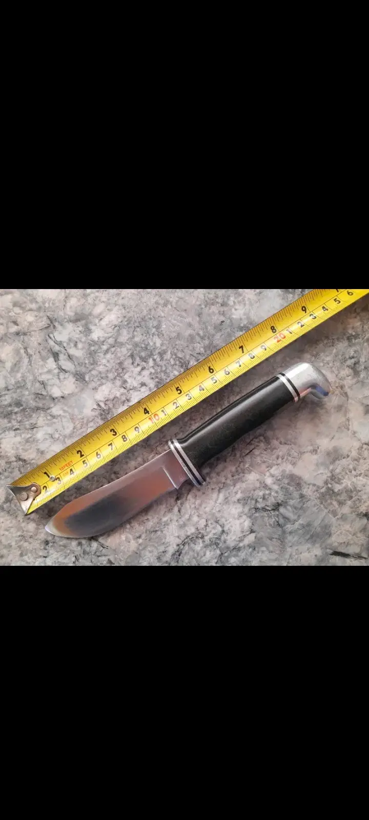 Cuchillo Buck 103 Skinner 1972 caza - 6