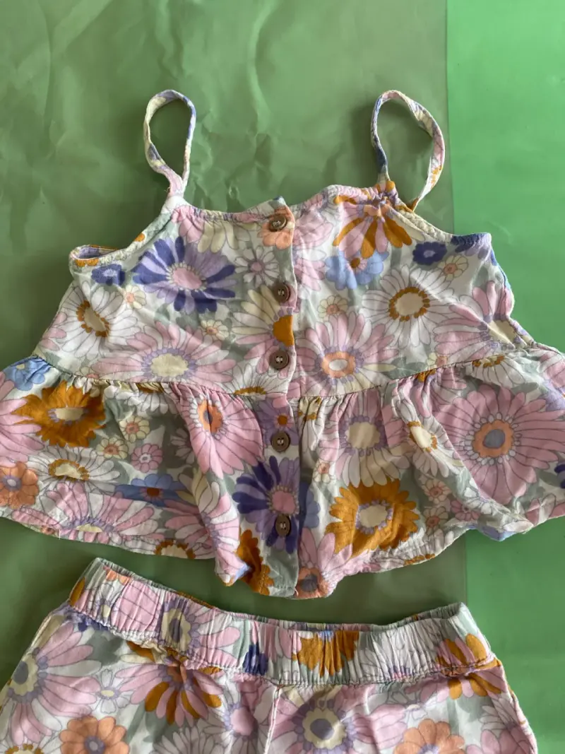 Conjunto floral niña - 2