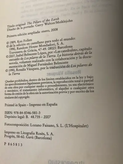 Libro Ken Follett edición especial - miniatura 2