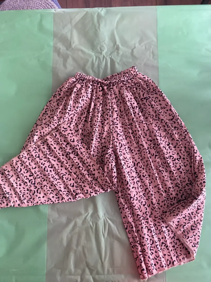 Pantalones holgados estampado animal - 2