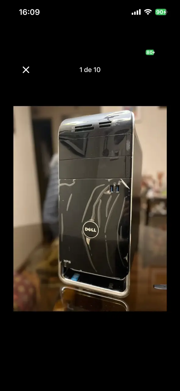 Torre de PC Dell XPS negra - 1