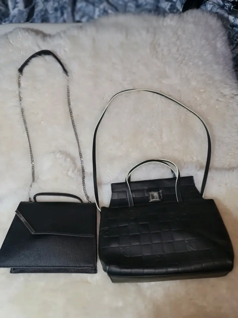 Cartera negra elegante - 2