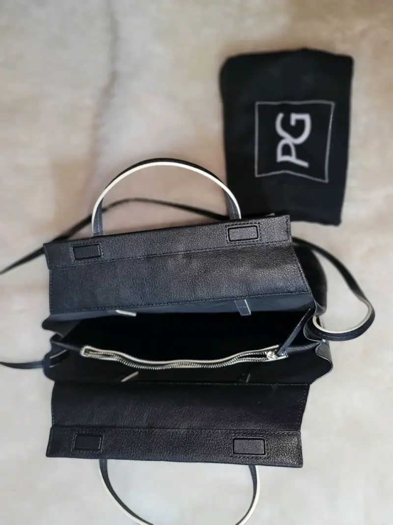 Cartera negra elegante - 4