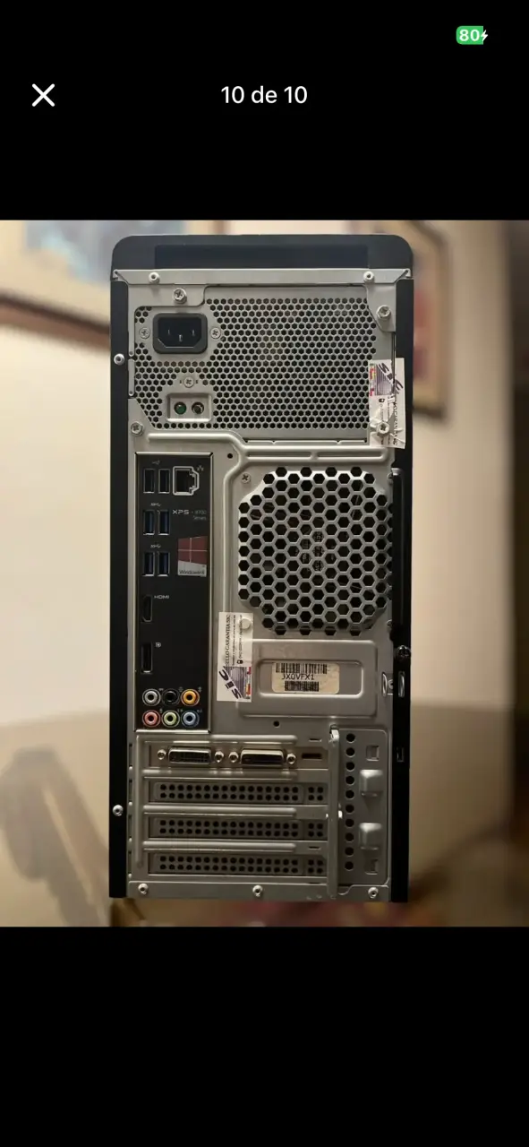 Torre de PC Dell XPS negra - 4