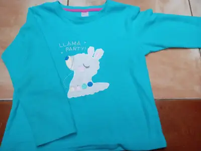 Polera calipso manga larga 'Llama Party' - miniatura 1