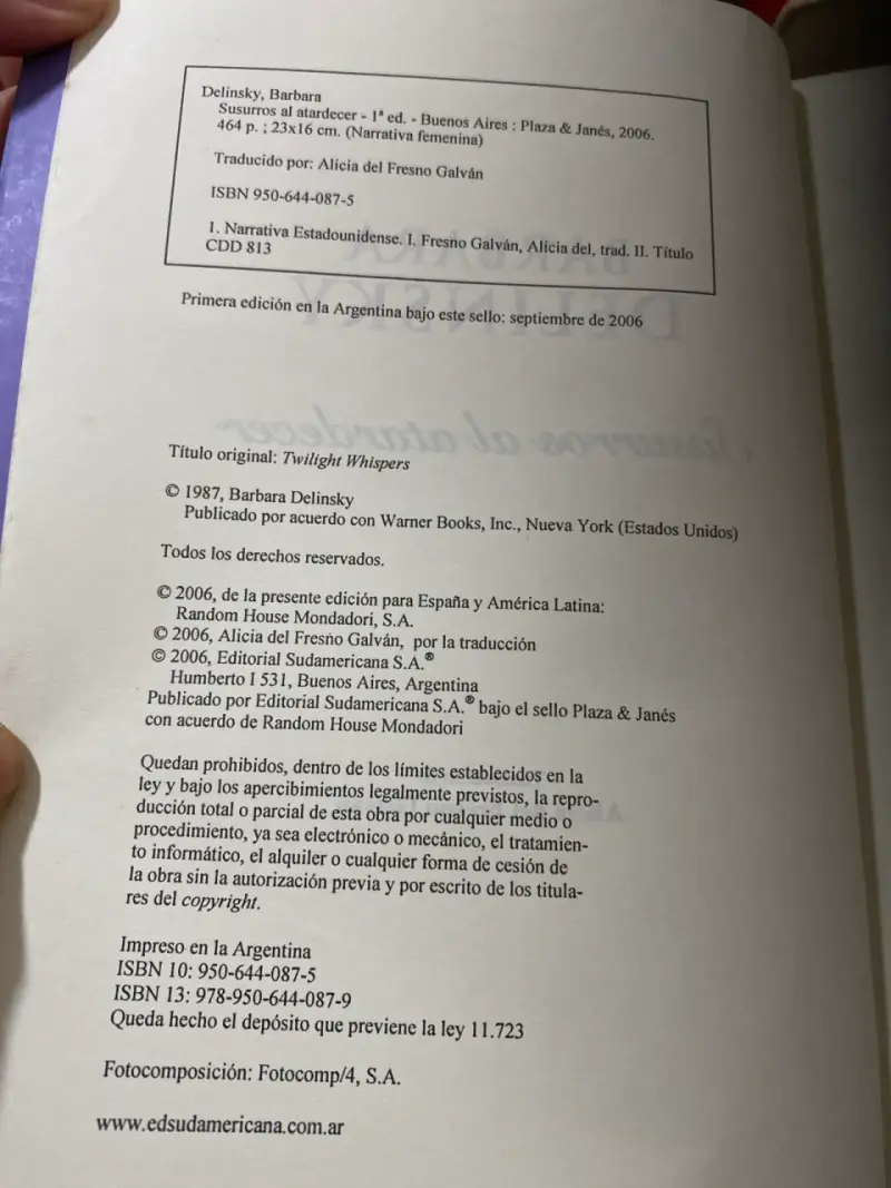 Libro Susurros al atardecer - 2