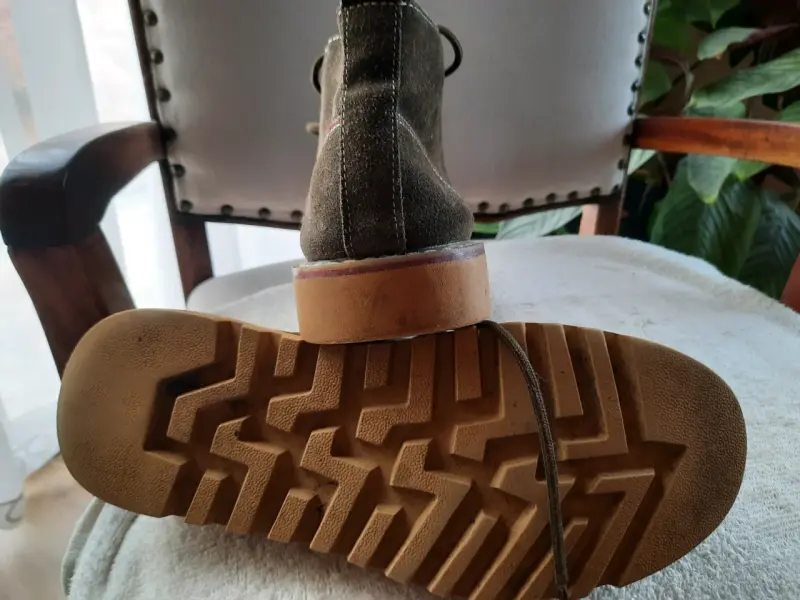Botines de gamuza marrón - 2