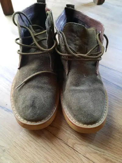 Botines de gamuza marrón - miniatura 5