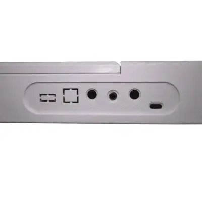 Teclado eléctrico blanco 61 teclas - miniatura 3