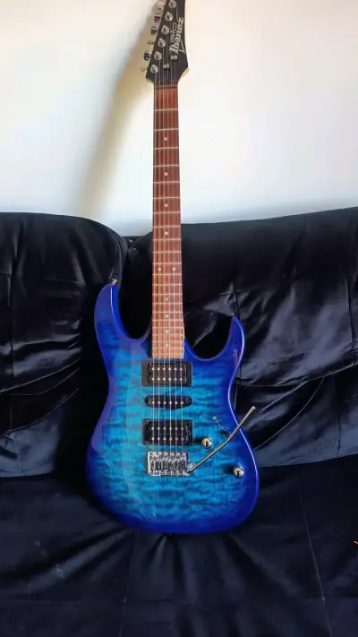 Guitarra eléctrica Ibanez Gio GRX70QA - miniatura 1