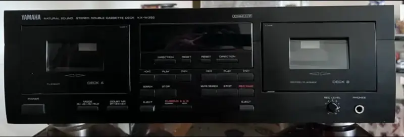 Reproductor de cassette Yamaha KX-W392 - 2