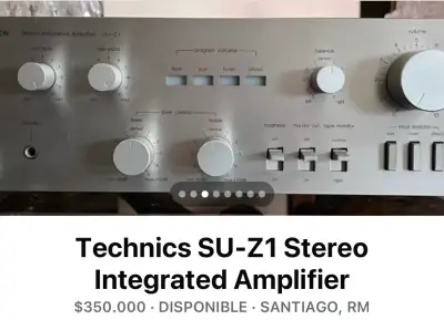 Amplificador Estéreo Technics SU-Z1 - miniatura 1