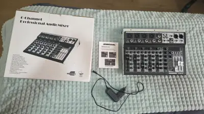 Mezclador de audio Riworal UX06-BT - miniatura 4