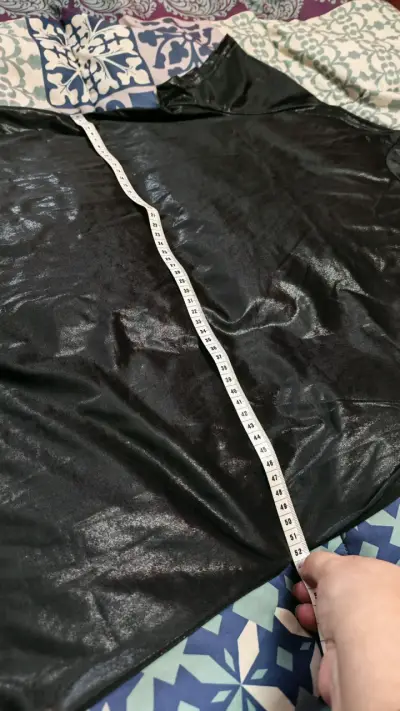 Polera negra brillante - miniatura 5