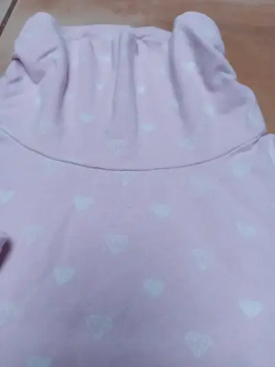 Polera cuello alto lila claro - miniatura 2