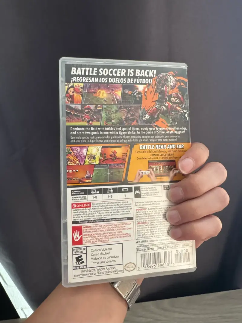 Videojuego Mario Strikers nintendo Switch - 2