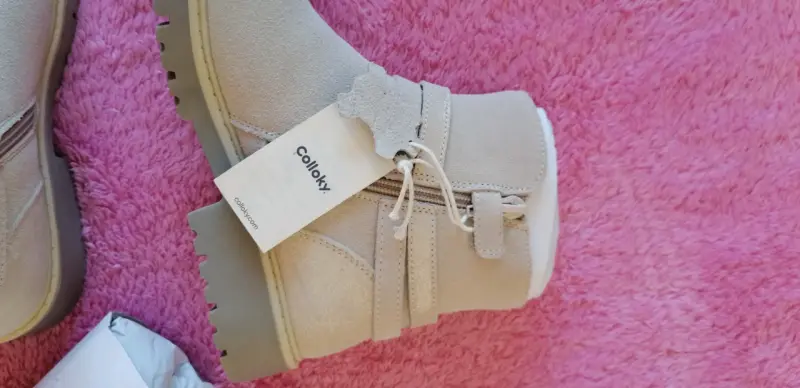 Botines beige Colloky nuevos - 1