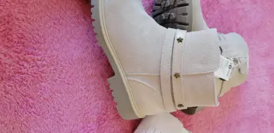 Botines beige Colloky nuevos - miniatura 2