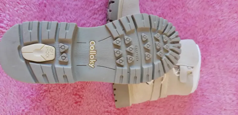 Botines beige Colloky nuevos - 3