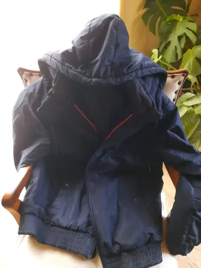 Chaqueta azul deportiva Puma - miniatura 2