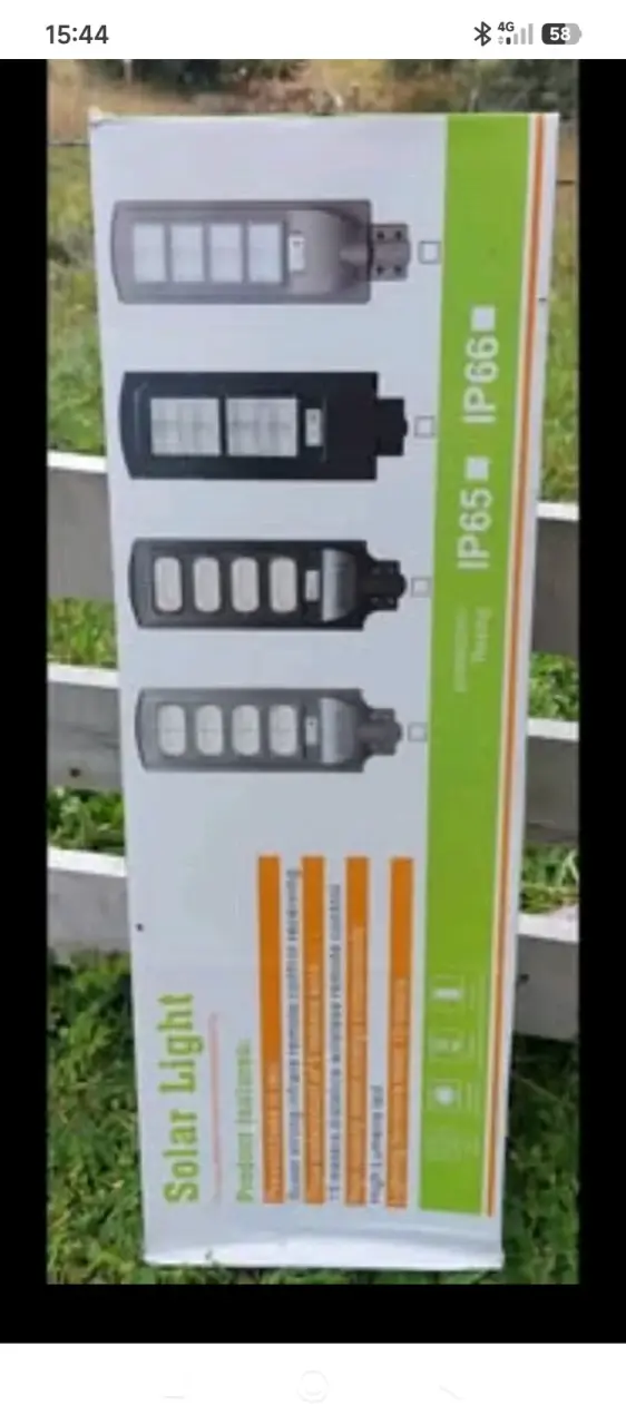 Lámpara solar IP66 - 1