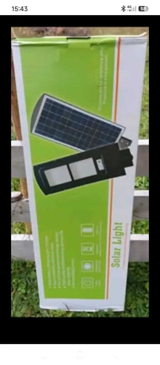 Lámpara solar IP66 - 2