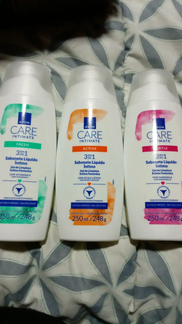 Set de gel íntimo 3 en 1 Avon