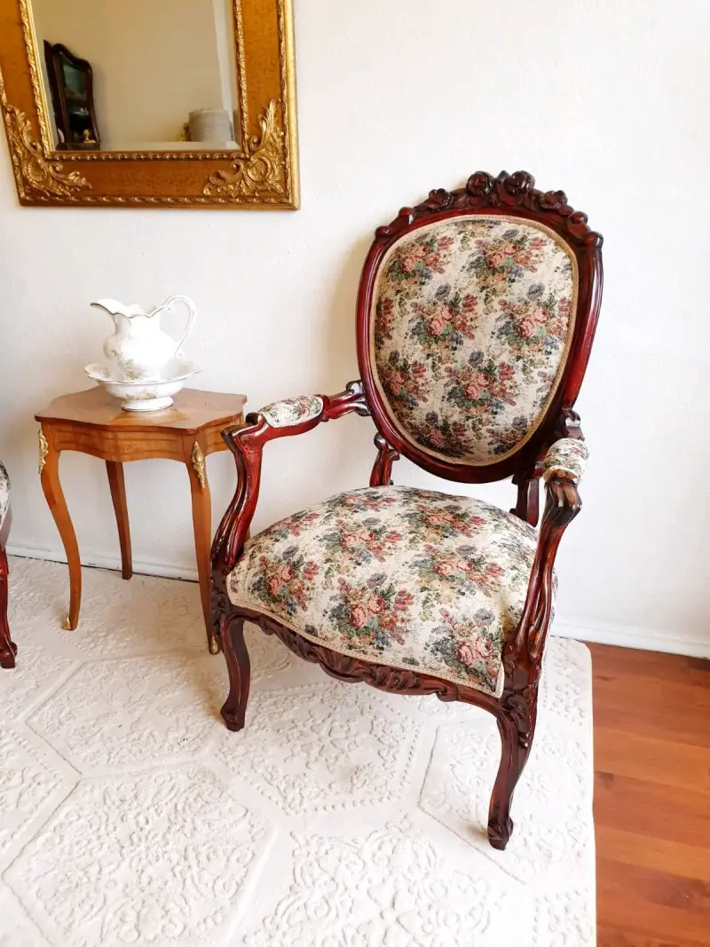 Sillon vintage floral - 1