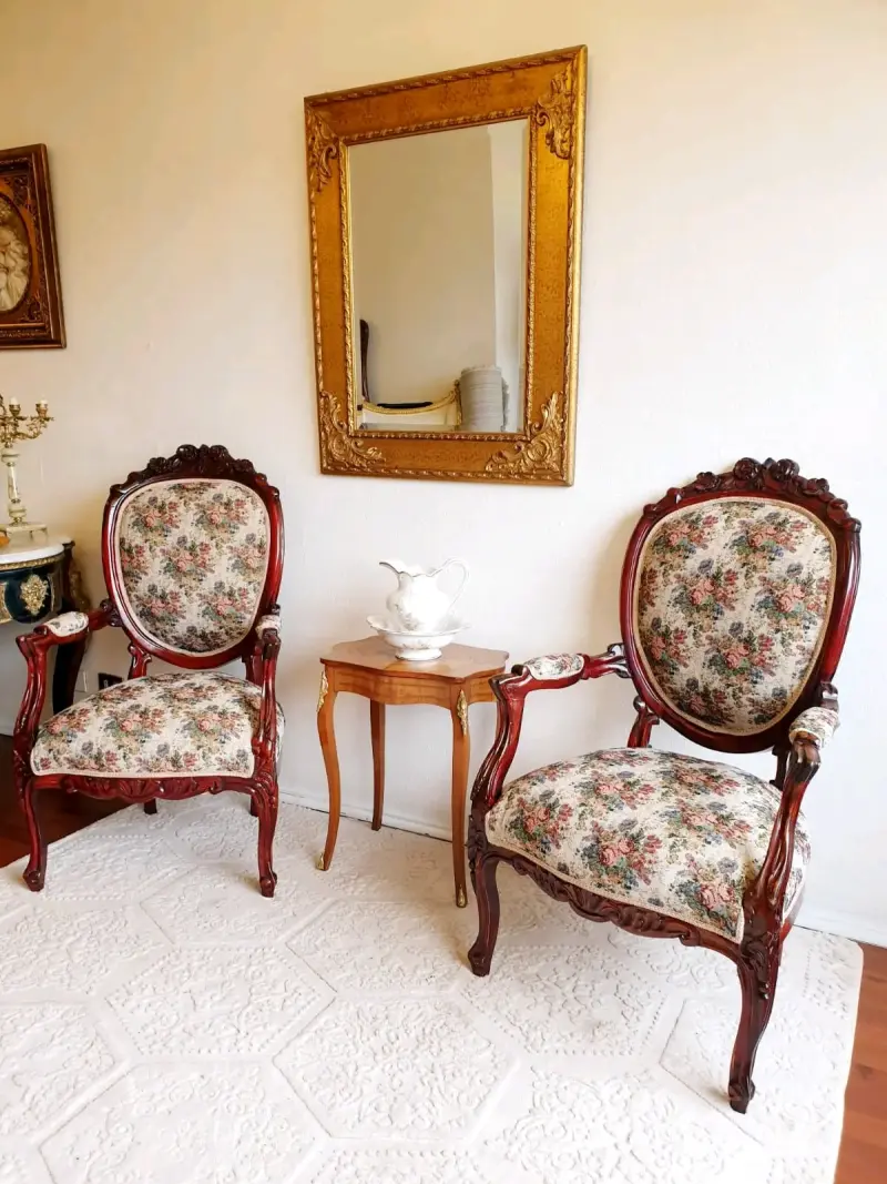 Sillon vintage floral - 2