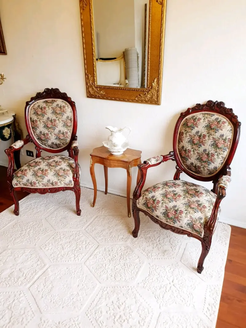 Sillon vintage floral - 4