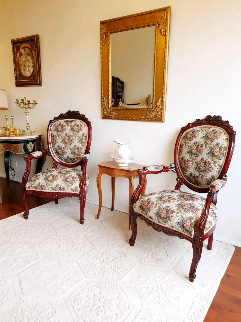 Sillon vintage floral - 5