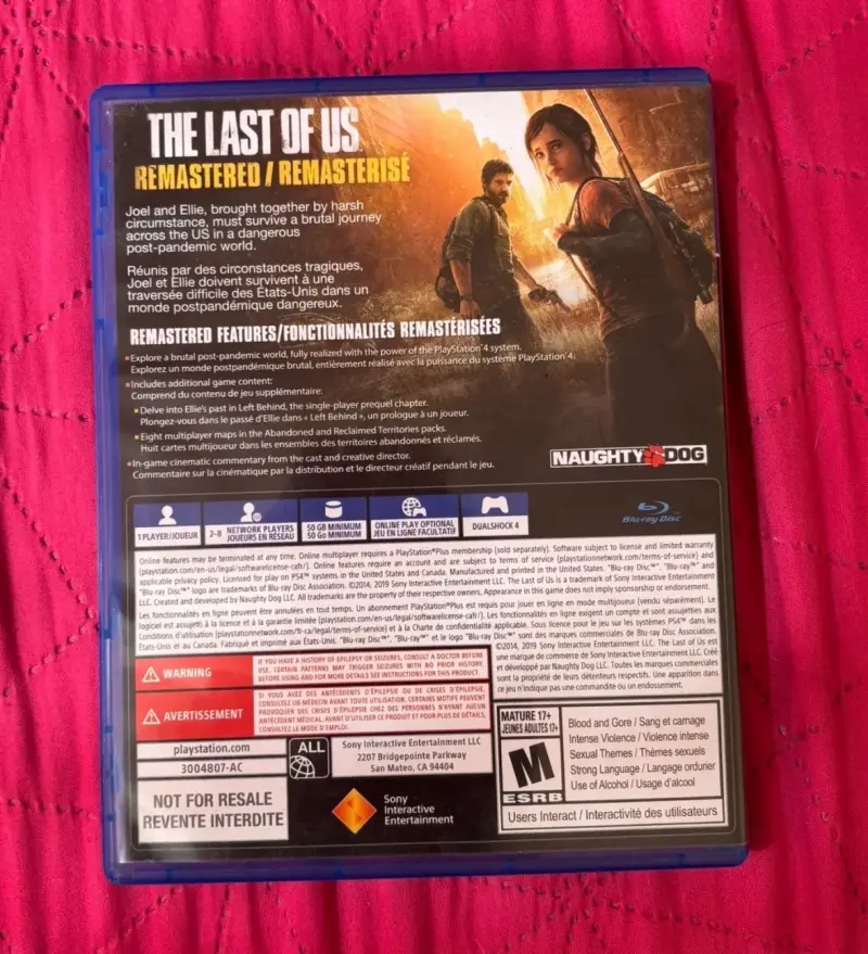 Juego PS4 The Last of Us Remastered - 2