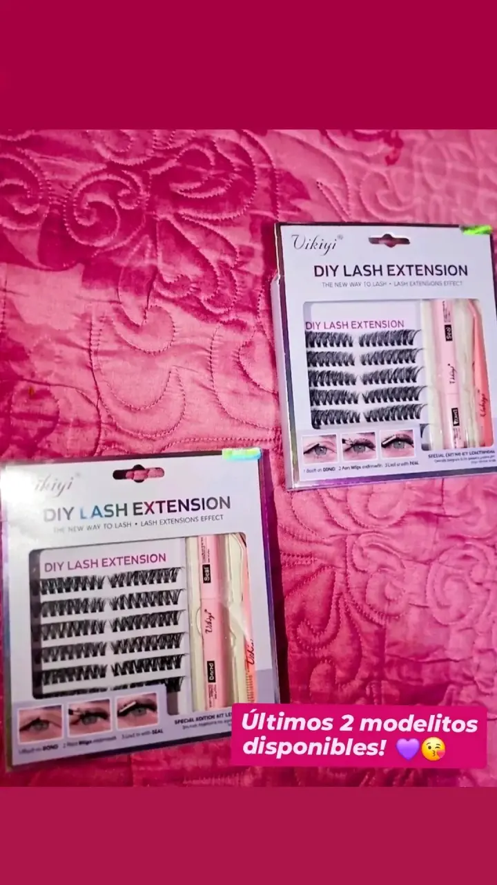Extensiones de pestañas DIY