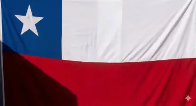 Bandera de Chile grande 200x300 - miniatura 2