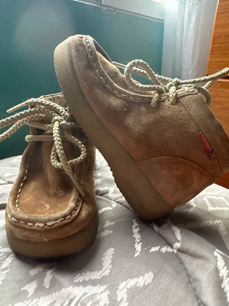Zapatos mocasín marrón niño - 1