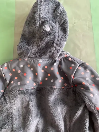 Chaqueta infantil polar verde - miniatura 4