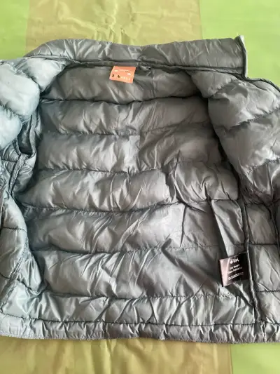 Chaqueta inflada infantil verde - miniatura 3