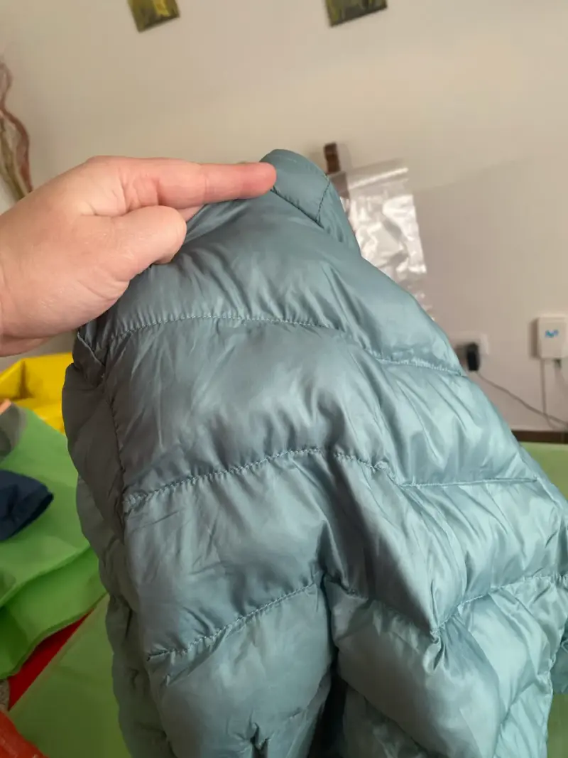 Chaqueta inflada infantil verde - 5