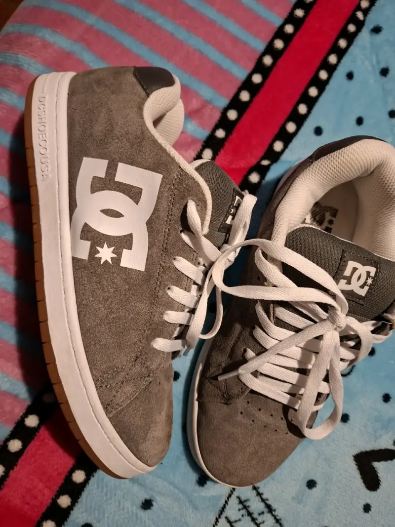 Zapatillas DC grises unisex - 1