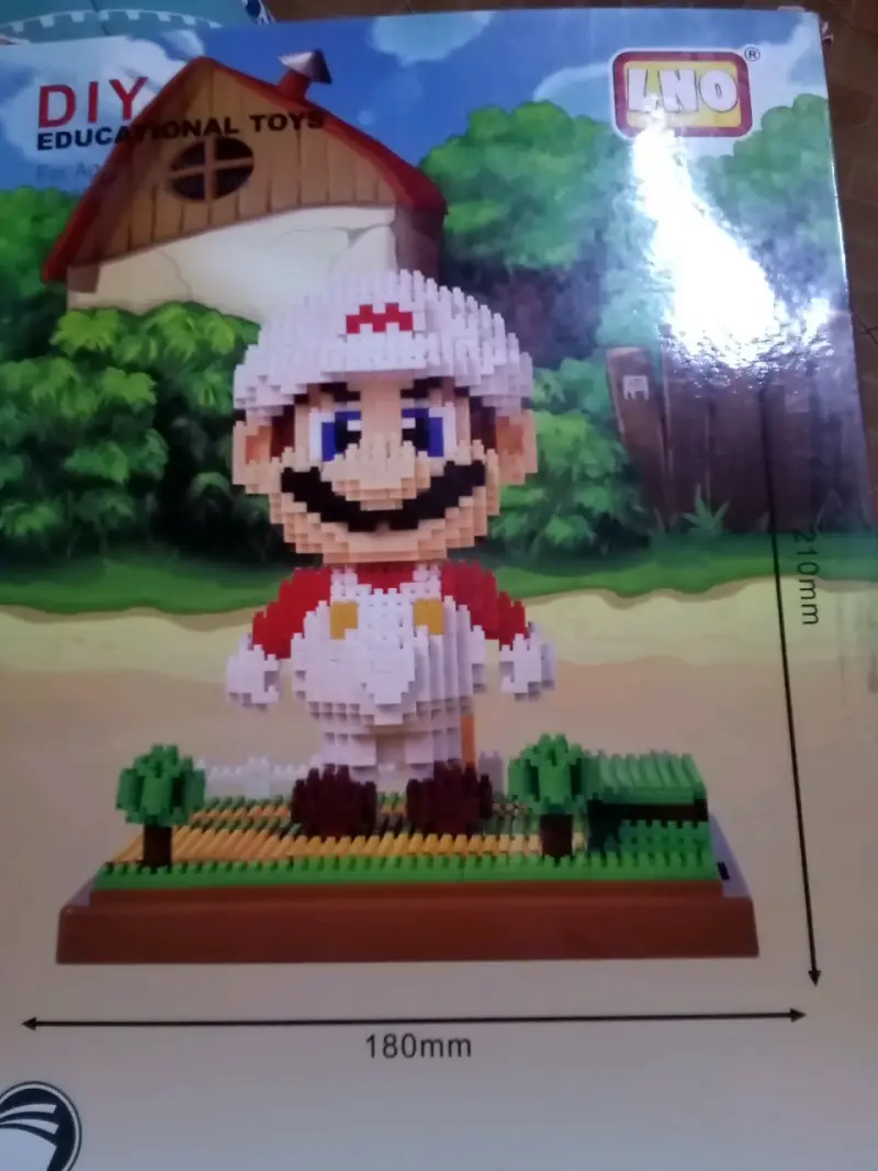 Set de construcción Mario DIY 1800aprox