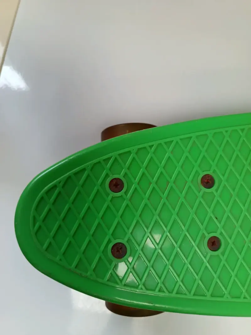 Mini skateboard verde - 4