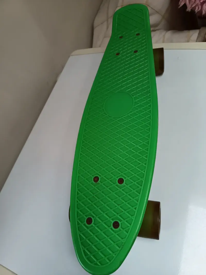 Mini skateboard verde - 5