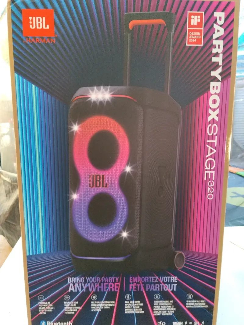 Parlante JBL Partybox 320 Nuevo En Caja - 2