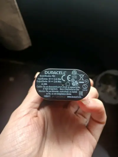 Power bank portatil Duracell negro - miniatura 3
