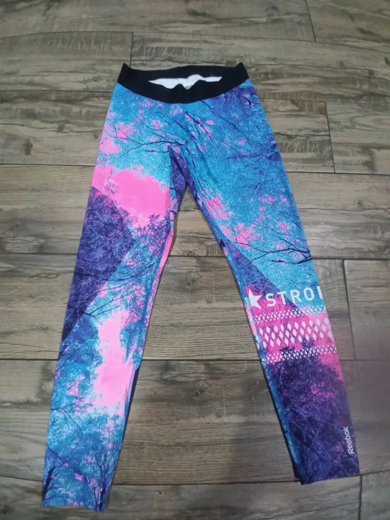 Leggings deportivos Reebok coloridos - 1
