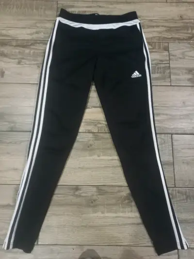 Pantalones deportivos negros Adidas - miniatura 1